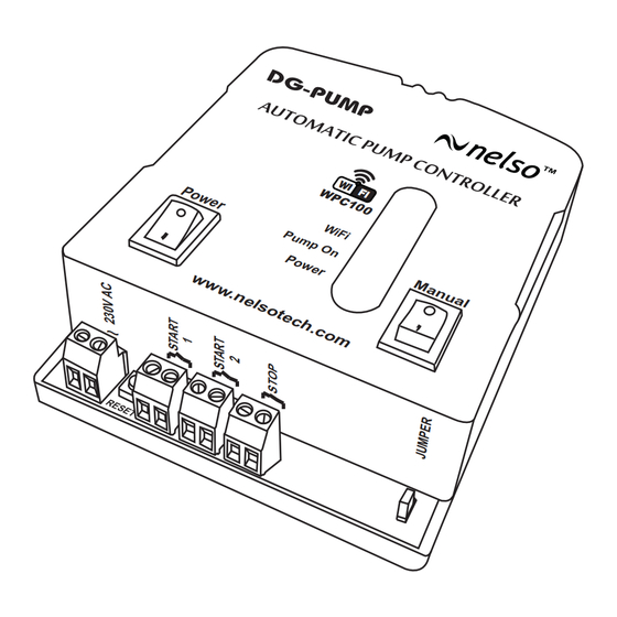 Nelso DG-PUMP WPC100 Manual