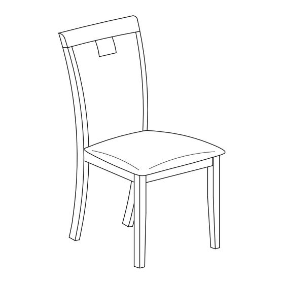 Baxton Studio 5998C Assembly Instruction