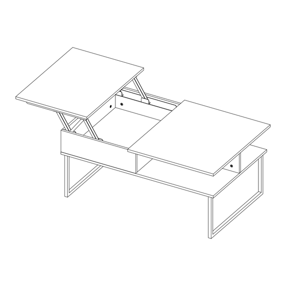 TUHOME Furniture ARMIN MCX6257 Assembly Instructions Manual