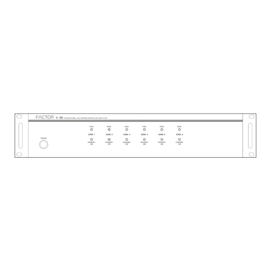 Factor Electronics V-66 User And Installation Manual