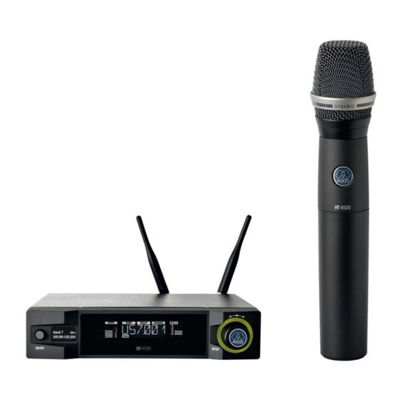 AKG WMS4000 Service Manual