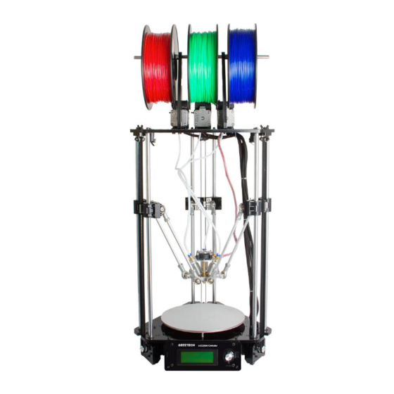 Geeetech Rostock 301 User Manual