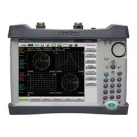 Anritsu Microwave Site Master S820E User Manual