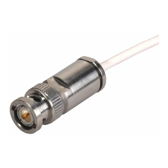HUBER+SUHNER C Series Assembly Instruction