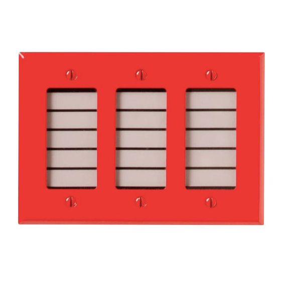 SILENT KNIGHT 5865-3 Product Installation Document