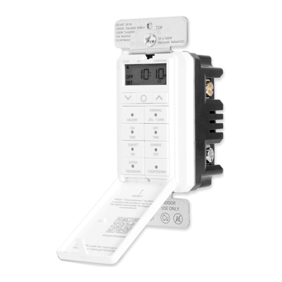 UltraPro DAYSMART 7-DAY Instructions