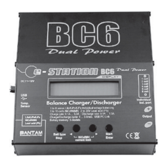 Bantam e-STATION BC6 Dual Power Operating Manual