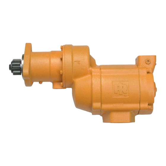 Ingersoll-Rand SS815 Series Installation And Maintenance Manual