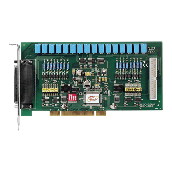 ICP DAS USA PISO-P8R8U User Manual