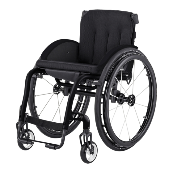 Meyra 1.155 NANO Active Wheelchair Manuals