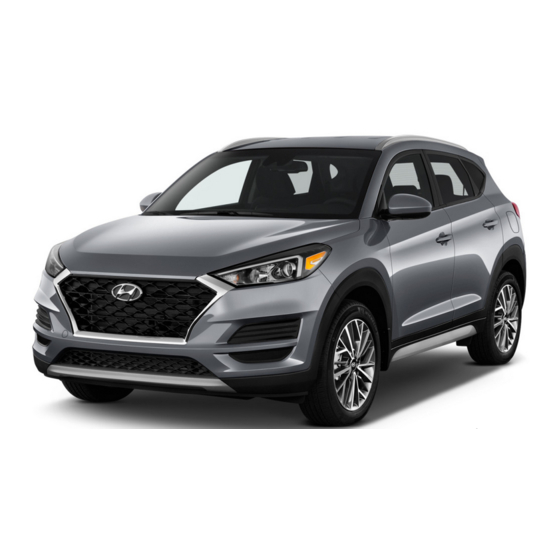 Hyundai Tucson 2020 Getting Started Manual