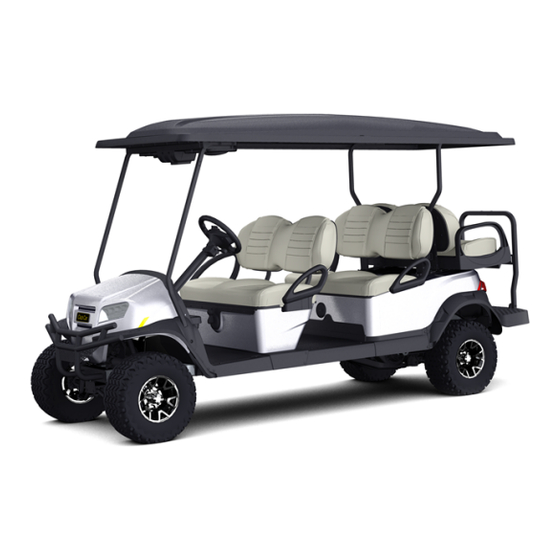 Club Car ONWARD 6-PASSENGER LIFTED GASOLINE Operator's Manual
