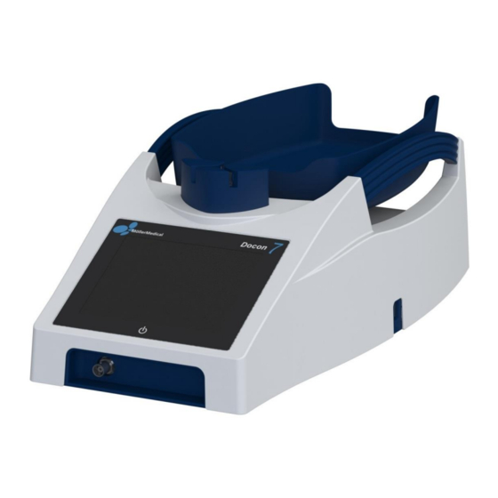 Moller Medical Docon 7 Instructions For Use Manual