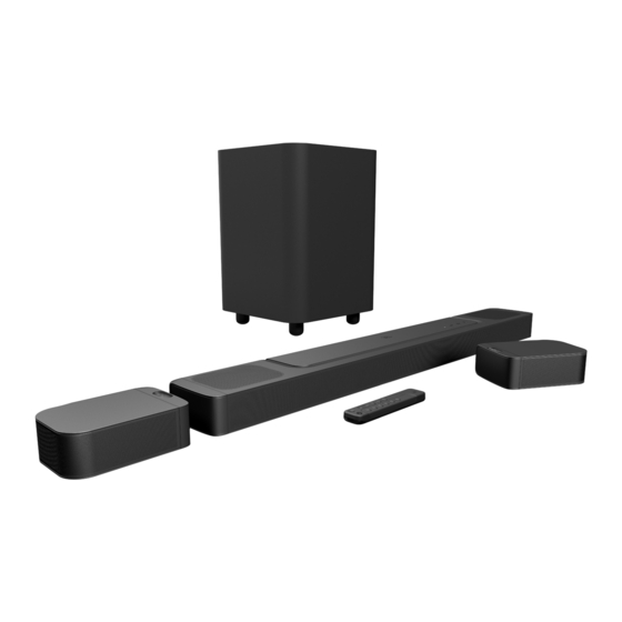User Manuals: Harman JBLBAR800PROBLKEP Speaker System