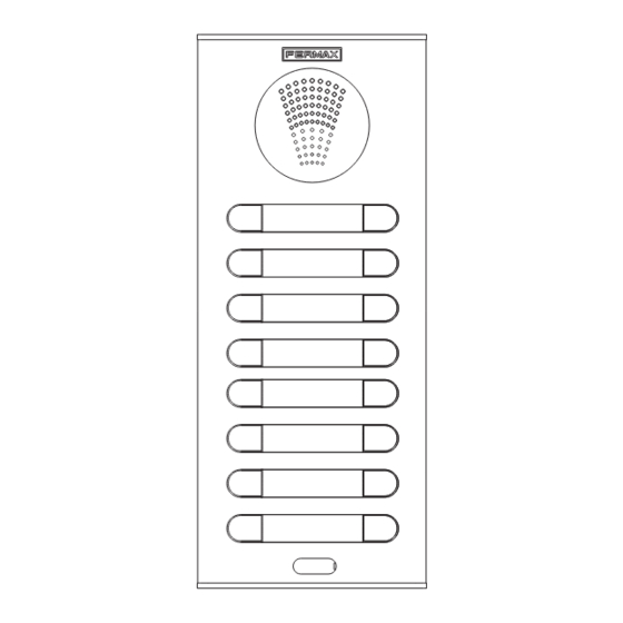 Fermax F4864 User& Installer's Manual