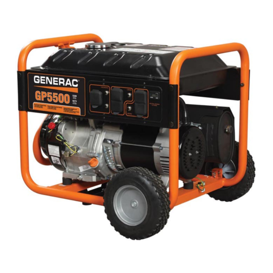 Generac Power Systems GP5500 GP SERIES Specification