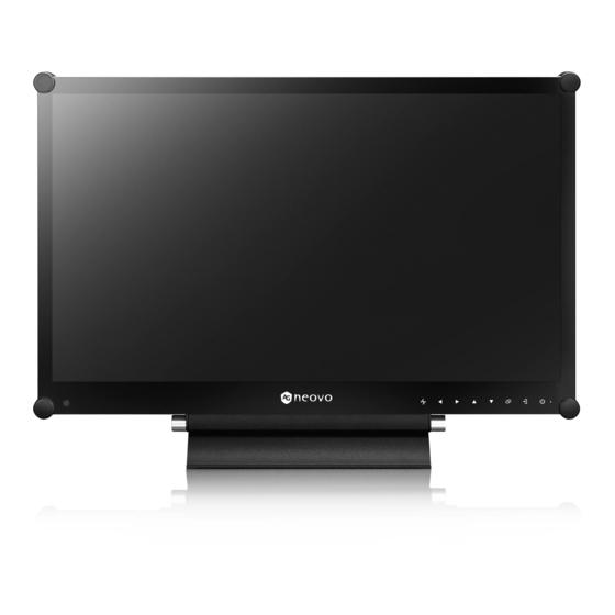 AG Neovo HX-Series User Manual