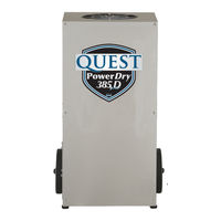 Quest Engineering PowerDry 385D Pro Installation, Operation And Maintenance Instructions