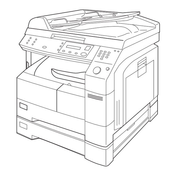 Panasonic DP-1510P Operating Instructions Manual