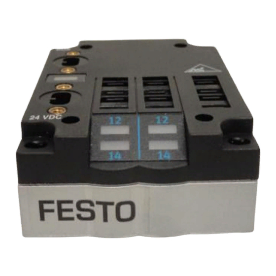 Festo CPV GE ASI-4 Series Manuals
