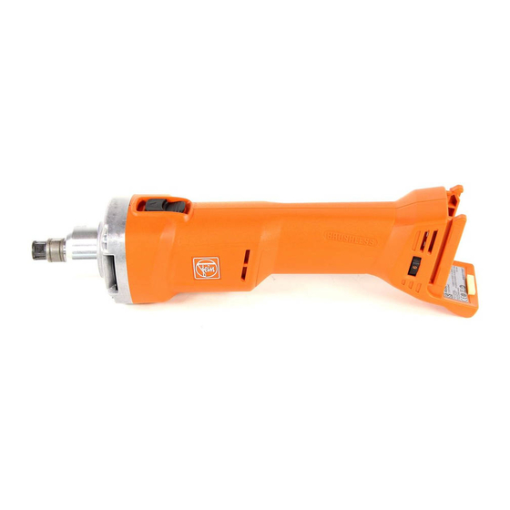 Fein AGSZ18-280BL Series Instruction Manual