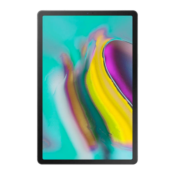 Samsung Galaxy Tab S5e Quick Reference Manual