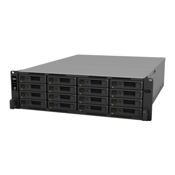 Synology NAS RS4021xs+ Manuals