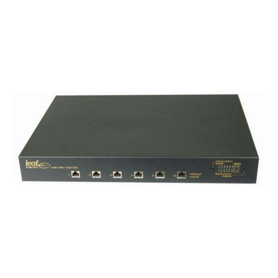 Leaf True HDMI LHDMI66P Manuals