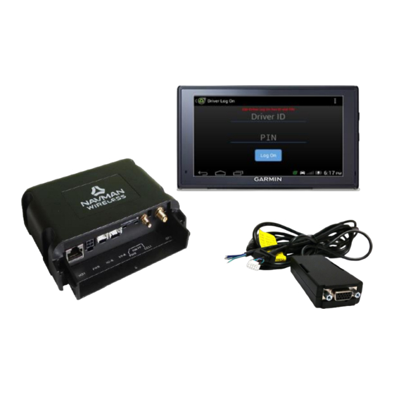 TELETRAC NAVMAN ELD Installation Manual