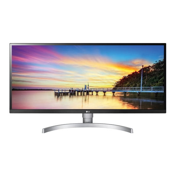 LG 34WK650-W.AAU Owner's Manual