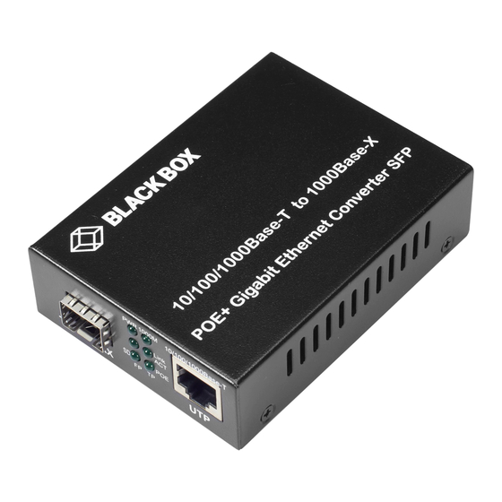 Black Box LGC215A-R2 Manual