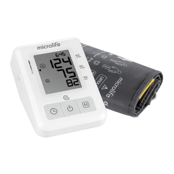 Microlife BPB2 Basic Manual