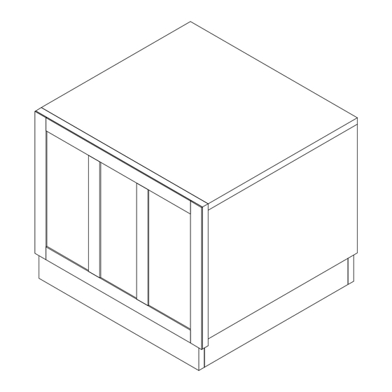 Mocka Emery Panel Bedside Table Manual