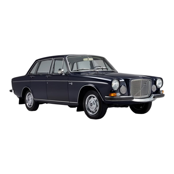 Volvo 164 Owner's Manual
