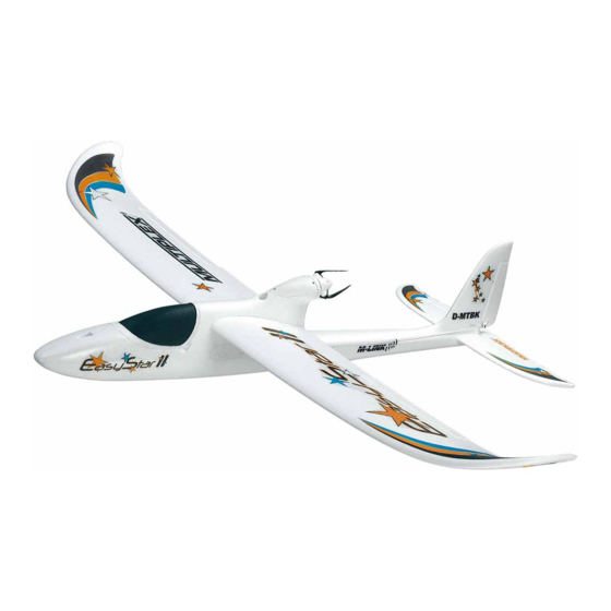 Multiplex EasyStar II RC Glider Manuals
