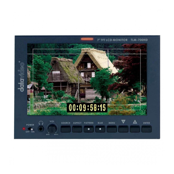 Datavideo TLM-700HD User Manual