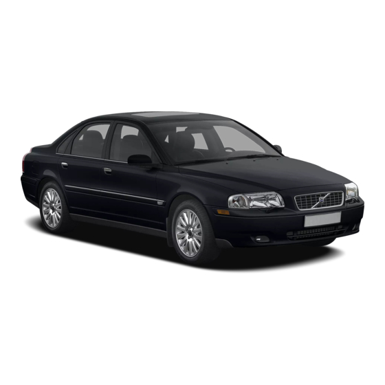 Volvo 2004 S80 Operation And Care Manual