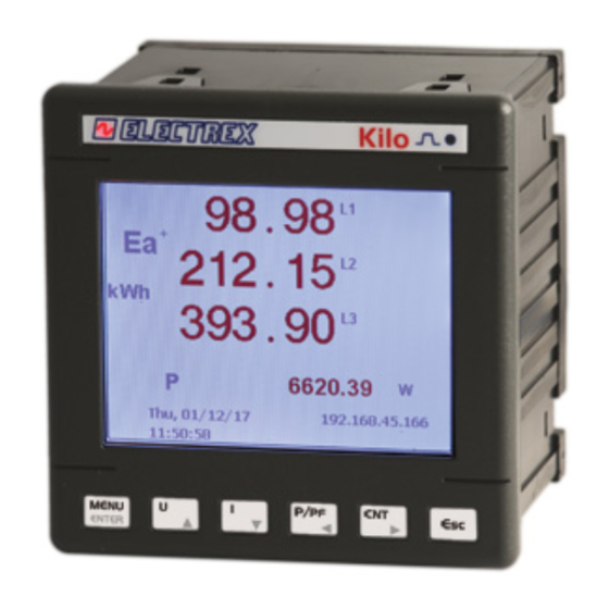 Electrex KILO Instructions