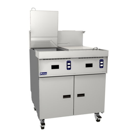 Pitco TB-SRTG Installation & Operation Manual
