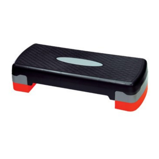 Master Fitness Step Up User Manual