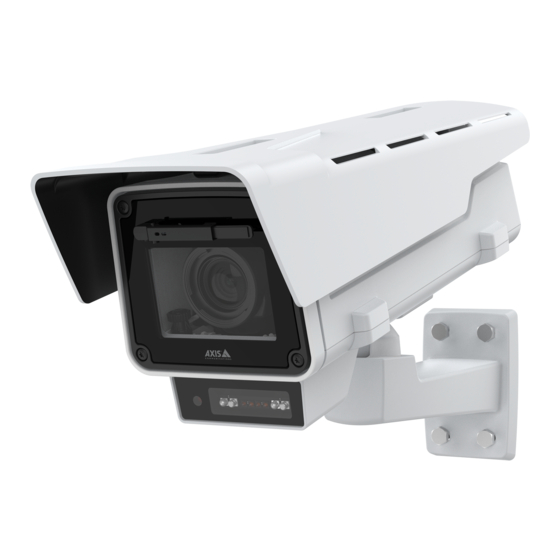 Axis Q1656-LE Installation Manual