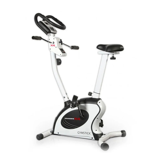 Gymstick CRANK BIKE X4 User Manual