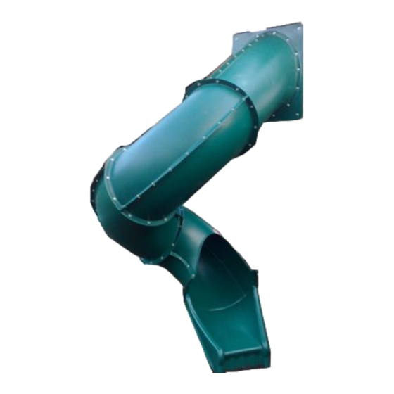 Creative Playthings PINE SKYBOX SPIRAL SLIDE Assembly Manual