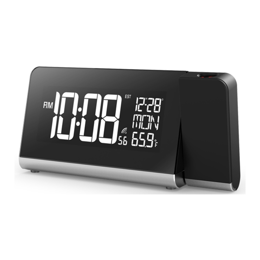 Chung's Electronic C8466B - Radio Clock With Temperature Manual