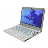 Sony SVE14A190X User Manual