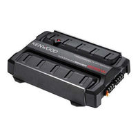 Kenwood KAC-6203 Instruction Manual