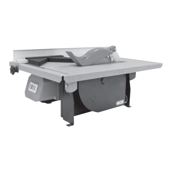Valex BS 600 Operating Instructions Manual