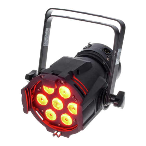 User Manuals: thomann 406531 LED Stage Par