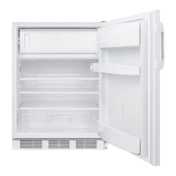 Summit accucold CT66WBI Series User Manual