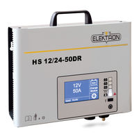 Elektron HS12/24-50DR Operating Manual